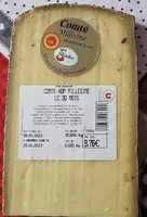 Mängden socker i Comté