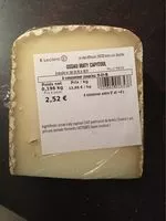 Mängden socker i Ossau Iraty Capitoul