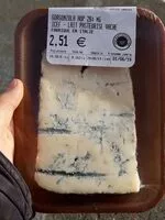 Mängden socker i Gorgonzola aop