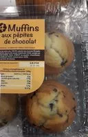 Mängden socker i Muffins aux pépites de chocolat