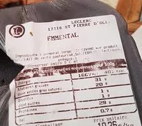 Mängden socker i emmental