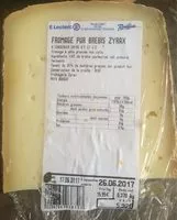 Mängden socker i Fromage pur brebis Zyrax