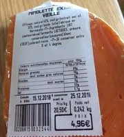 Mängden socker i Mimolette