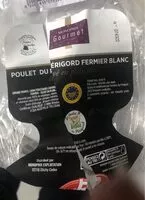 Mängden socker i poulet du perigord fermier