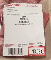 Mängden socker i Saute de veau
