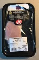 Mängden socker i Filet de poulet fermier blanc du gers