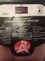 Mängden socker i Filets de poulet fermier blanc du Périgord