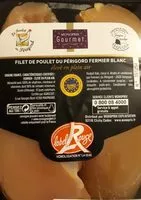 Mängden socker i Filet de poulet du perigord fermier blanc