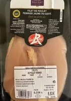 Mängden socker i Filet Poulet Fermier Jaune Gere
