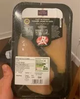 Mängden socker i Filet de poulet fermier jaune du gers