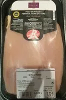 Mängden socker i Filet de poulet fermier jaune du Gers