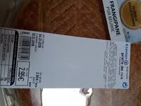 Mängden socker i Galette des rois