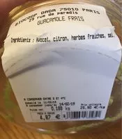 Mängden socker i Guacamole frais