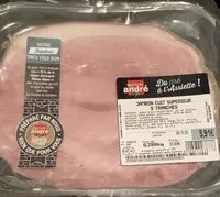 Mängden socker i Jambon cuit supérieur