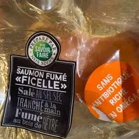 Mängden socker i Saumon fumé "ficelle"