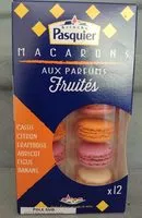 Mängden socker i Macarons aux parfums fruités