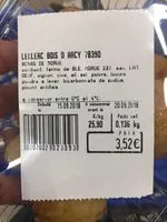 Mängden socker i Acras de morue