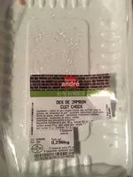 Mängden socker i Dés de jambon