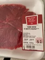 Mängden socker i Viande Bovine 2x bavette d'aloyau