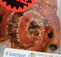 Mängden socker i Pain aux raisins