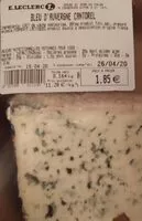 Mängden socker i Bleu d'Auvergne cantorel