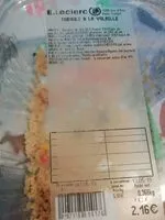 Mängden socker i Taboulé à la volaille