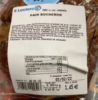 Mängden socker i Pain bûcheron