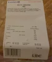 Mängden socker i Galette frangipane