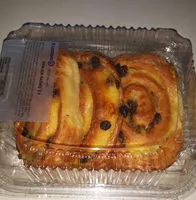 Mängden socker i pain aux raisins