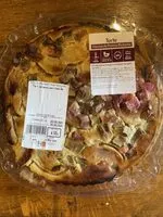 Mängden socker i Tarte normande pomme rhubarbe