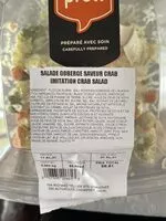 Mängden socker i Salade goberge saveur crabe