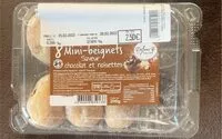 Mängden socker i Mini beignets chocolat noisettes