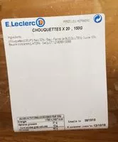 Mängden socker i Chouquettes