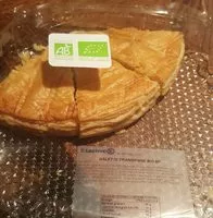 Mängden socker i Galette frangipane bio