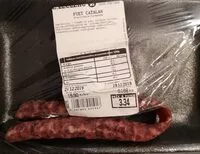 Mängden socker i Fuet Catalan