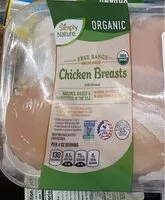 Mängden socker i Organic Chicken Breasts