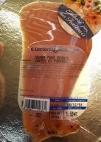 Mängden socker i Saumon fumé ecosse chutes et parures
