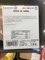 Mängden socker i Mousse de cannard