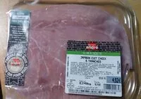 Mängden socker i Jambon cuit choix 5 tranches
