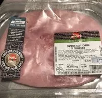 Mängden socker i Jambon cuit