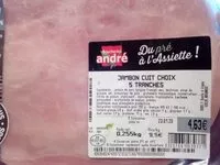 Mängden socker i Jambon cuit choix