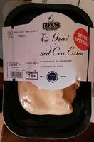 Mängden socker i Foie gras de canard cru extra