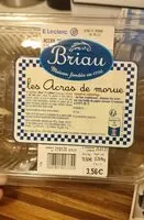 Mängden socker i Les acras de morue