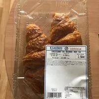 Mängden socker i Croissant  au beurre  AOC