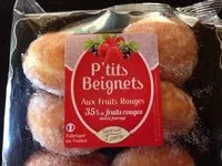 Mängden socker i P'tits beignets aux fruits rouges