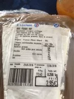 Mängden socker i Brie de meaux Aop