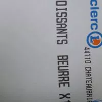 Mängden socker i Croissant beurre x10