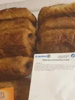 Mängden socker i Pains au chocolat AOP