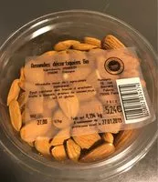 Mängden socker i Amandes decortiquees bio