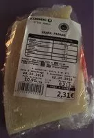 Mängden socker i Grana padano